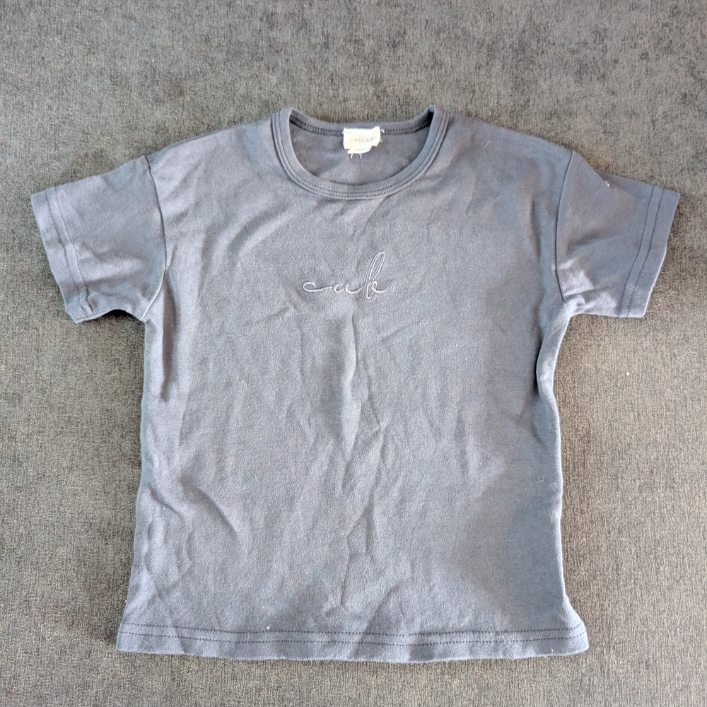 ❤️2/$20❤️Jamie Kay Blue-Grey Pima Cotton Tee